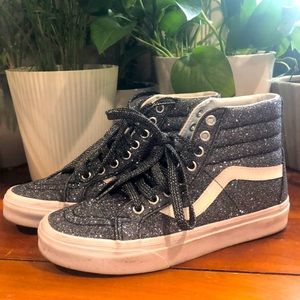 Glitter High Top Vans